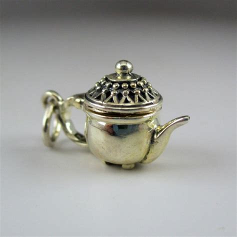 Teapot Necklace Etsy