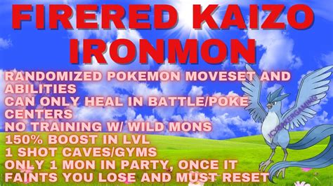 INSANE FIRERED KAIZO IRONMON CHALLENGE ATTEMPT 662 WORLDS HARDEST