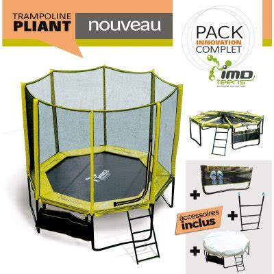 Trampoline Pliant Octogonal M Avec Filet La Redoute Pickture