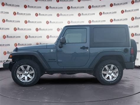 Pre Owned Jeep Wrangler Wd Dr Sport Sport Utility In Calgary