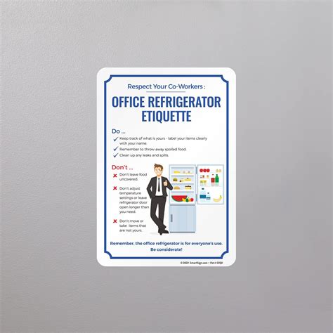 Buy Smartsign 10 X 7 Inch Respect Your Co Workers Office