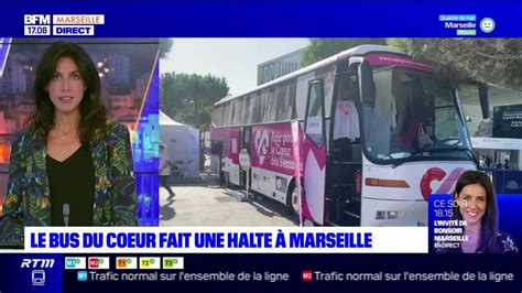 Marseille Le Bus Du C Ur Fait Une Halte Dans La Cit Phoc Enne