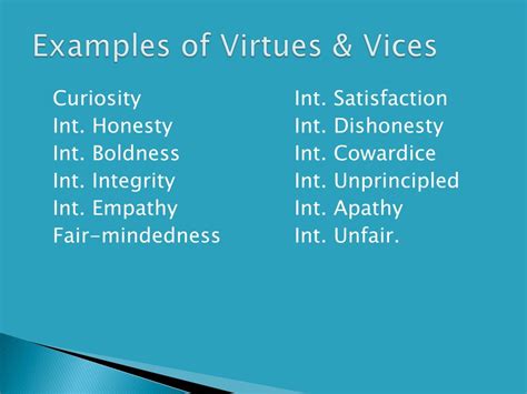 PPT - Intellectual Virtues and Vices and the Tools of the Lazy Mind ...