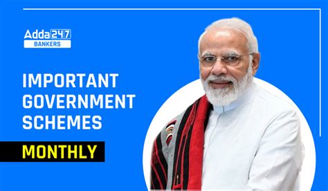 Government Schemes: List of Government Schemes of India