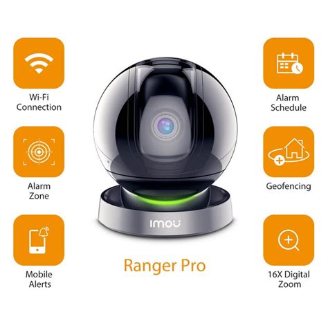 Cámara de Seguridad Imou Ranger Pro IP 2MP 1080P H.265 Wi-Fi 3.6mm Imou ...