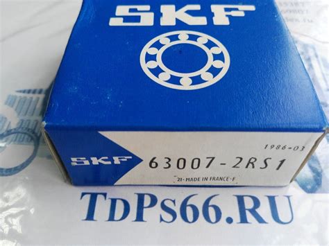 Подшипник 63007, 35x62x20 2RS, 2RS1 купить Екатеринбург