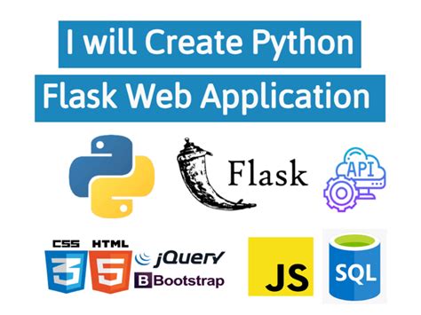 Python Flask Web Application With Api In Html Css Javascript And