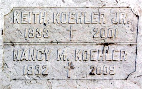 Richard Keith Koehler Jr 1933 2001 Homenaje De Find A Grave