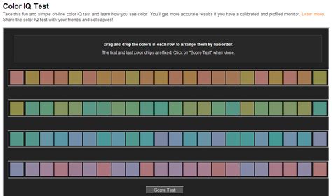 How Do Online Color Vision Tests Compare with Analog (Physical) Tests | Munsell Color System ...