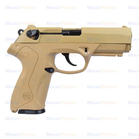 Pistolet De D Fense Bruni P Tan Cal Mm Pak Blanc Gaz