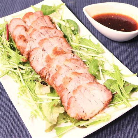 炊飯器でジューシー！肉汁溢れる煮豚 作り方・レシピ クラシル レシピ 料理 レシピ レシピ 煮豚