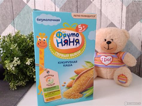 Каша Фруто Няня Безмолочная Кукурузная - «Безмолочная кукурузная ? каша ...
