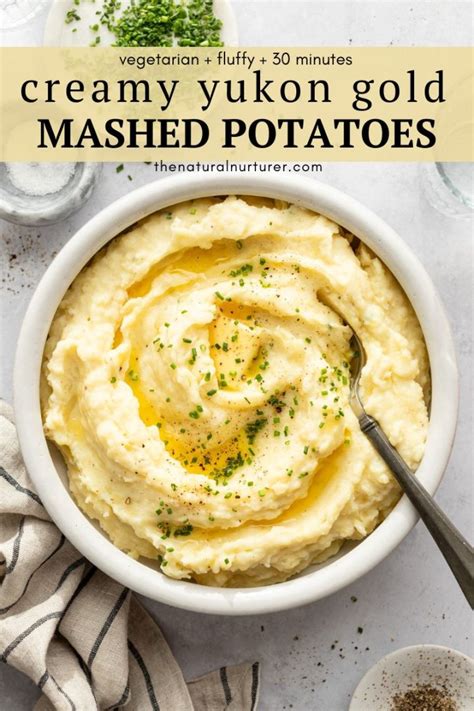 Creamy Yukon Gold Mashed Potatoes The Natural Nurturer