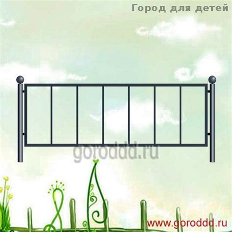 Уличное газонное ограждение «Стандарт»