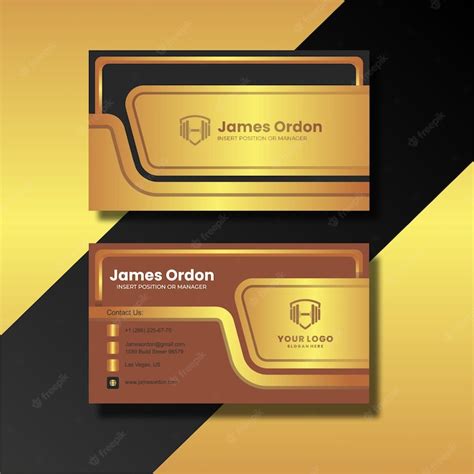 Premium Vector | Name card template design