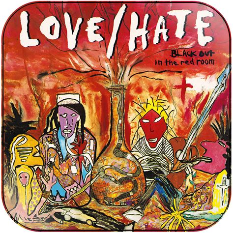 Love Hate Album Cover Sticker