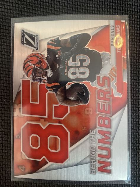 Panini Zenith Behind The Numbers Tee Higgins Cincinnati Bengals Ebay