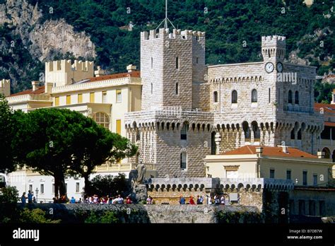 The Monaco Prince Palace Stock Photo Alamy