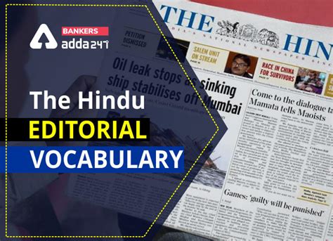 The Hindu Editorial Vocabulary Of September Two Speeches