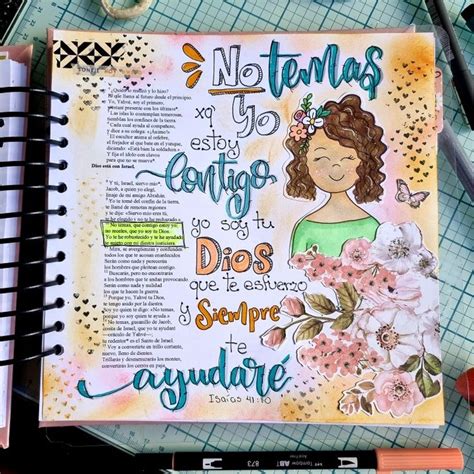 Isaias Bible Journaling Espa Ol En Biblia De Apuntes