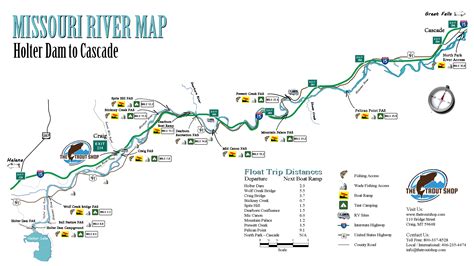 Missouri River Route Map