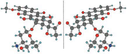 Structures of ()-daunorubicin (Left) and ()-daunorubicin, WP900 (Right ...