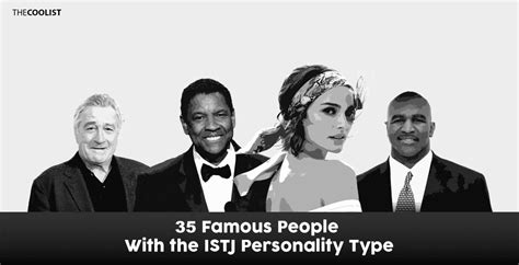 35 ISTJ Famous People and Fictional Characters