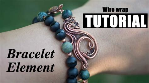 Wire Wrap Tutorial Bracelet Element Youtube