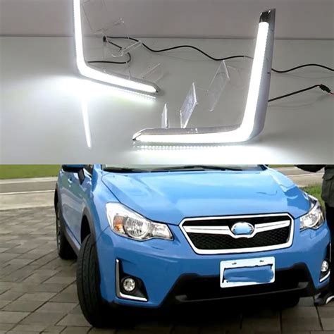 Car Flashing Pcs Drl For Subaru Xv Led Daytime Running Light