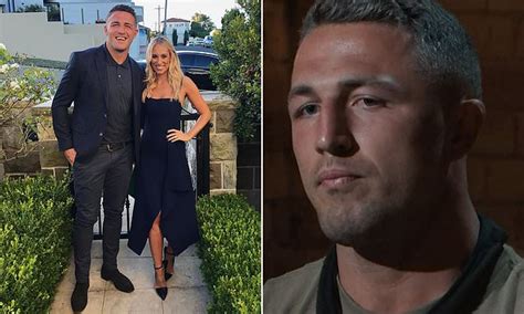 Sas Australia Sam Burgess Says He Embarrassed Wife Phoebe As He