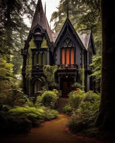 Pin On Gothic Dream House Gothic House Dream House Exterior