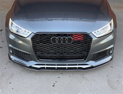 Audi A S X Carbon Front Lip Splitter Jhparts