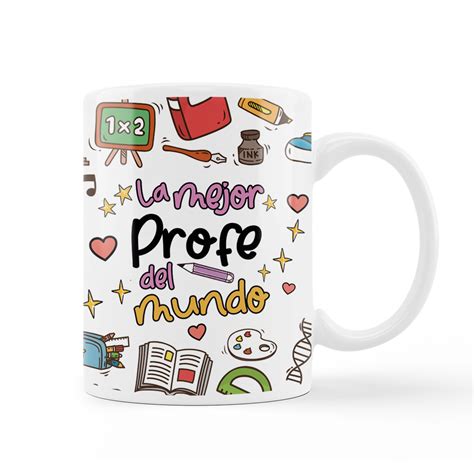 Benzo Magic Taza La Mejor Profe Del Mundo Tienda De Regalos