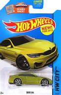 駿河屋 買取1 64 BMW M4 イエローメタリック Hot Wheels HW CITY CFL31 ホットウィール