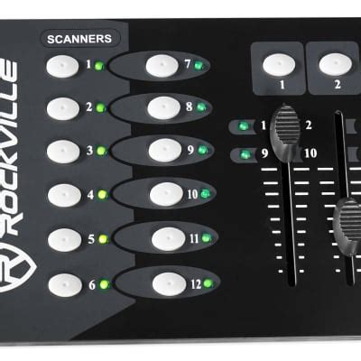 Chauvet Dj Stage Designer Channel Dmx Dimmer Reverb