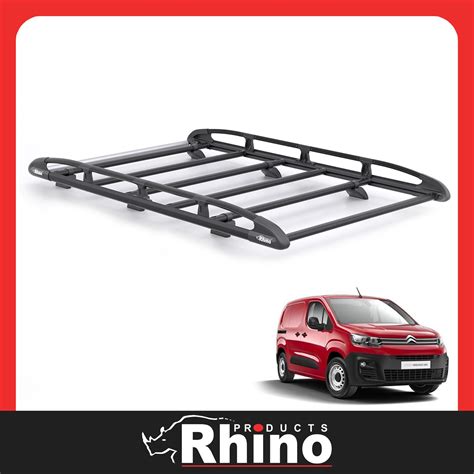 Citroen Berlingo Rhino Kammrack Black Roof Rack