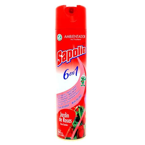 Aromatizante Sapolio Rosas Spray X Ml Ramirez D Az De Espada I C S A