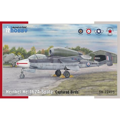 Special Hobby Sh Heinkel He A Spatz Captured Birds