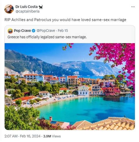 Greece Is The First Orthodox Christian Country To Legalize Same Sex Marriage