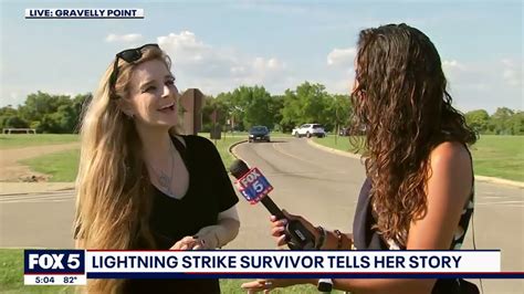 Lightning Strike Survivor Tells FOX 5 Her Story