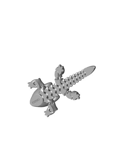 Articulated Dragon Keychain 001 Print In Place Stl Files 3d Model By Torua3d On Thangs