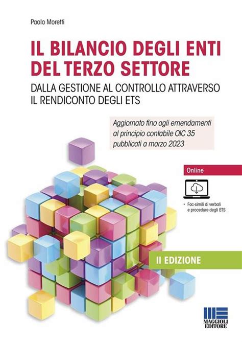 Il Bilancio Degli Enti Del Terzo Settore Paolo Moretti Libro