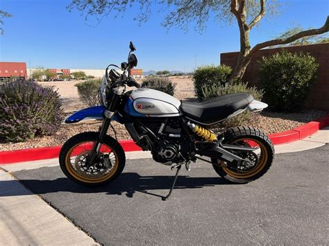 Ducati Scrambler Desert Sled Sparking Blue For Sale In Las Vegas Nv