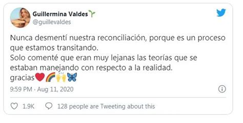 Guillermina Valdés sorprendió con un nuevo mensaje sobre su