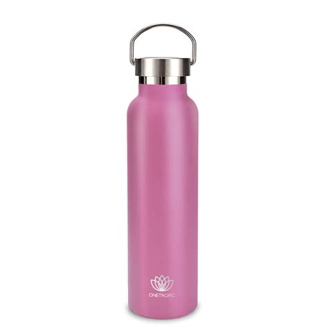 Shiny Pink Bottle 1000ml Drinkware Onetropic Bottles Onetropic