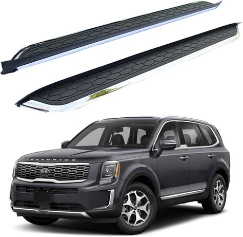 Amazon 2Pcs Fits For 2019 2023 KIA Telluride Fixed Running Boards