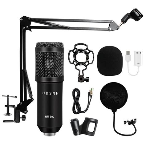 Professional Bm 800 Condenser Microphone 3 5Mm Wired Bm 800 Karaoke