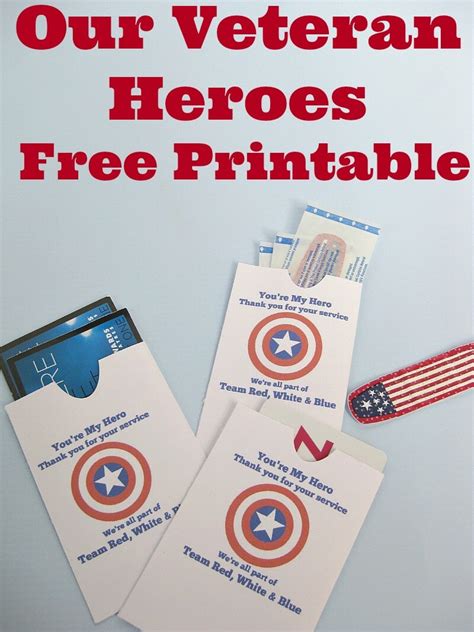 Military Thank You Cards Free Printable