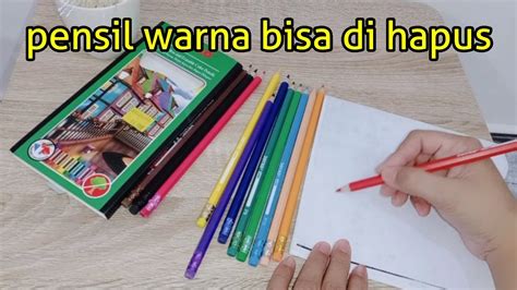 Pensil Warna Joyko Pensil Warna Yang Bagus Dan Bisa Di Hapus Youtube