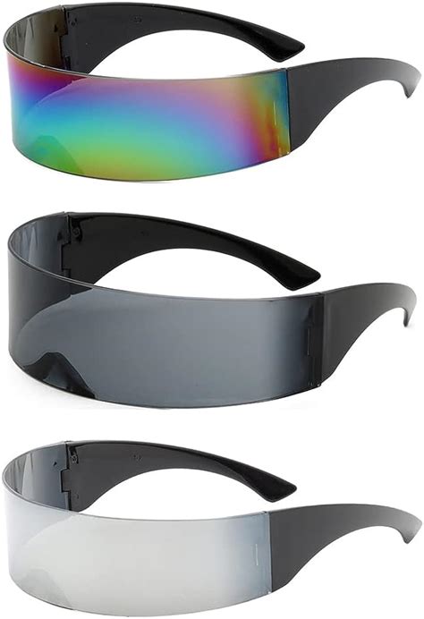 Lumenty St Ck Space Brille Futuristische Sonnenbrille Futuristische